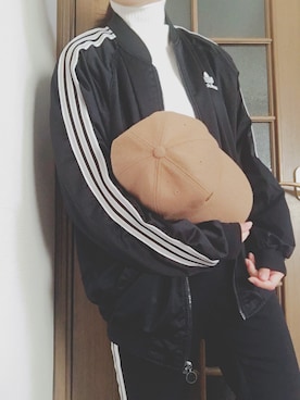 「アイテム（ジャージ）」を使った、sssさん（レディース・152cm・10代）の冬コーディネート