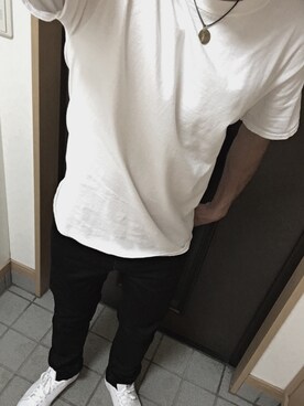 「スタンスミス」｜K3さん（メンズ・175cm）の夏コーディネート