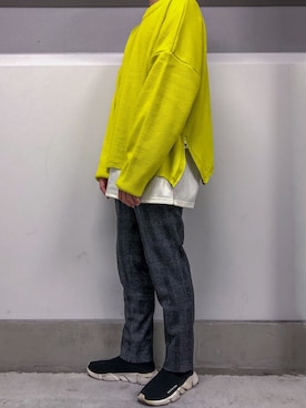「スピードトレーナー」｜kiryuさん（メンズ・170cm）の春コーディネート