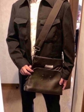 「マルジェラ」｜「アイテム（ブルゾン）」を使った、相互フォローtakeshi1021さん（メンズ・173cm）の秋コーディネート