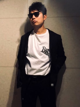 「BEDWIN & THE HEARTBREAKERS」｜「アイテム（ジャケット/アウター）」を使った、ともさん（メンズ・167cm）の冬コーディネート