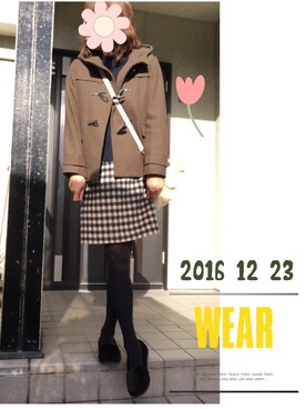 はるるさん（レディース・168cm）の冬コーディネート