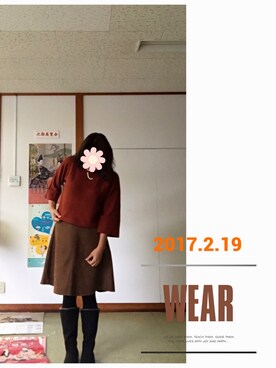 はるるさん（レディース・168cm）の冬コーディネート