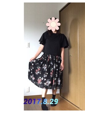 はるるさん（レディース・168cm）の夏コーディネート