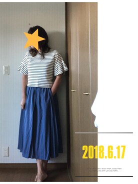 はるるさん（レディース・168cm）の夏コーディネート