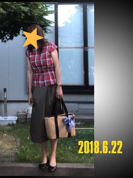 はるるさん（レディース・168cm）の夏コーディネート