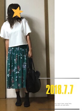 はるるさん（レディース・168cm）の夏コーディネート