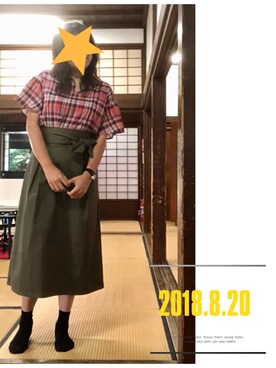 はるるさん（レディース・168cm）の夏コーディネート
