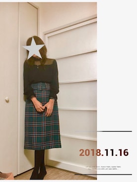 はるるさん（レディース・168cm）の秋コーディネート