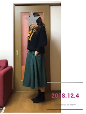 はるるさん（レディース・168cm）の冬コーディネート
