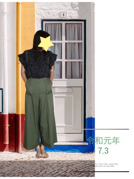 はるるさん（レディース・168cm）の夏コーディネート