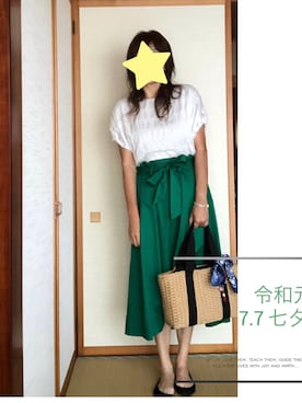 はるるさん（レディース・168cm）の夏コーディネート