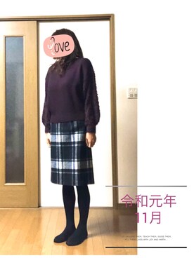 はるるさん（レディース・168cm）の秋コーディネート
