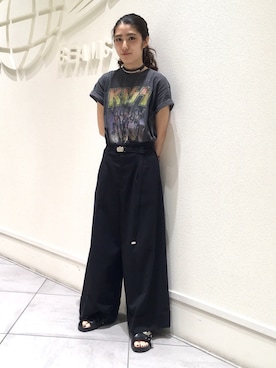 「TOVA（トヴァ）のアイテム」を使った、mikuさん（レディース・163cm）の春コーディネート