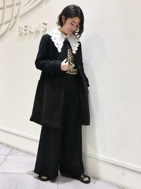 「RBS」｜「アイテム（その他アウター）」を使った、mikuさん（レディース・163cm）の秋コーディネート