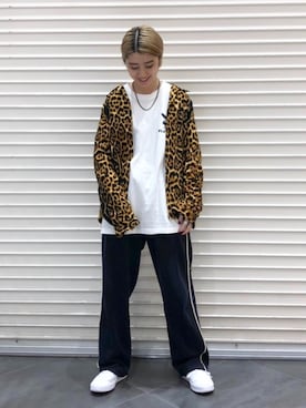 「SASQUATCHfabrix.（サスクワァッチファブリックス）のアイテム（ジャケット/アウター）」を使った、mikuさん（レディース・163cm）の秋コーディネート