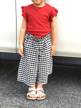 まふかさん（キッズ・100cm）の春コーディネート