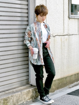 naraさん（レディース・152cm）の春コーディネート