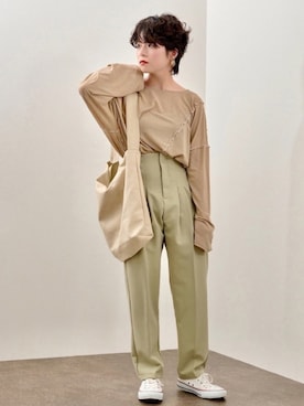 naraさん（レディース・152cm）の冬コーディネート