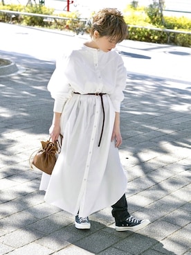 naraさん（レディース・152cm）の冬コーディネート