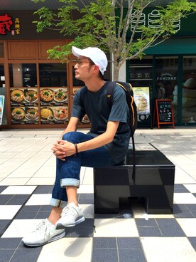 tk.TAKEOKIKUCHI高槻阪急さん（メンズ・178cm）の夏コーディネート