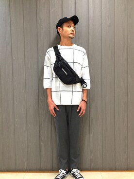 tk.TAKEOKIKUCHI高槻阪急さん（メンズ・178cm）の夏コーディネート