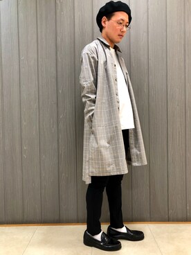 tk.TAKEOKIKUCHI高槻阪急さん(メンズ・178cm)の春コーディネート