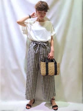 youさん（レディース・160cm）の夏コーディネート