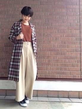 youさん(レディース・160cm)の秋コーディネート