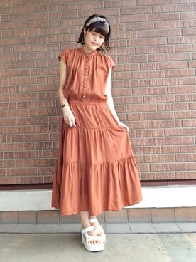 「summer」｜youさん（レディース・160cm）の夏コーディネート