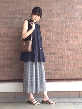 youさん(レディース・160cm)の夏コーディネート