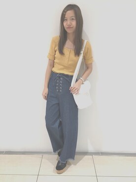 mayaさん（レディース・157cm）の春コーディネート