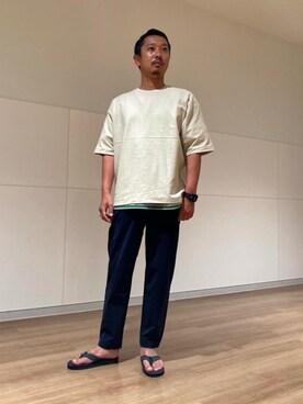 黒田 孝典さん(メンズ・168cm)の春コーディネート