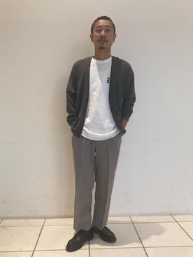 黒田　孝典さん（メンズ・168cm）の秋コーディネート