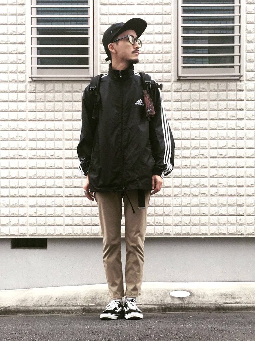 「スポーツMIX'18秋、秋服、ストリートMIX、Gregory、VANS、adidas、BELLWOODMADE」｜「_のアイテム（リング、シルバー系）」を使った、TSUNAさん（メンズ・174cm）の秋コーディネートの1枚目の写真