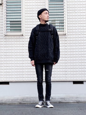 TSUNAさん（メンズ・174cm）の冬コーディネート