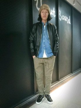 SASAMURAさん(メンズ・175cm)の冬コーディネート