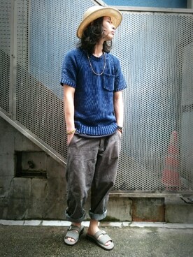 SASAMURAさん（メンズ・175cm）の春コーディネート