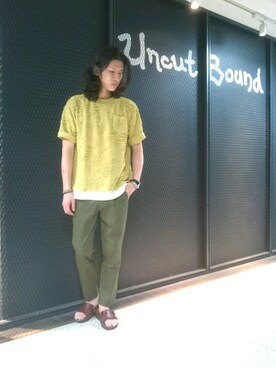 SASAMURAさん（メンズ・175cm）の夏コーディネート