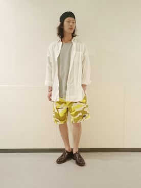 SASAMURAさん（メンズ・175cm）の春コーディネート