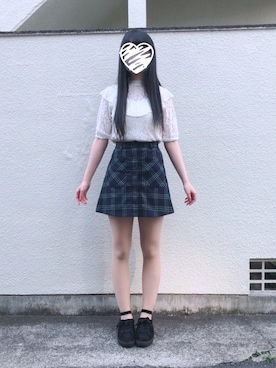 あやᙏ̤̫.*♡さん（レディース・155cm）の夏コーディネート