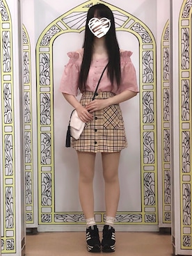 あやᙏ̤̫.*♡さん（レディース・155cm）の夏コーディネート