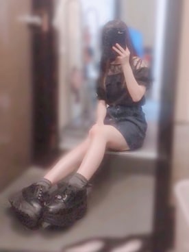 「abc une face（アーベーセーアンフェイス）のアイテム」を使った、あやᙏ̤̫.*♡さん（レディース・155cm）の夏コーディネート