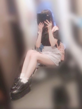 「abc une face（アーベーセーアンフェイス）のアイテム」を使った、あやᙏ̤̫.*♡さん（レディース・155cm）の秋コーディネート
