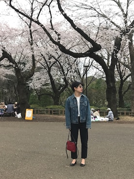 「Repetto（レペット）のアイテム」を使った、nanakimuraさん（レディース・155cm）の春コーディネート