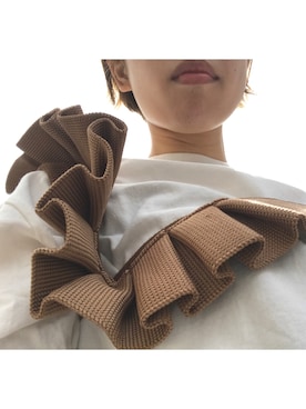 「TOGA（トーガ）のアイテム（トップス）」を使った、nanakimuraさん（レディース・155cm）の夏コーディネート