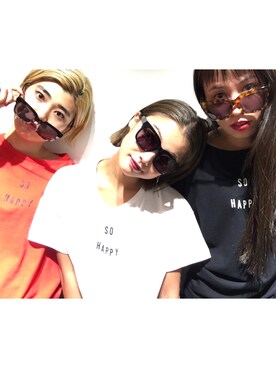 「アイテム（サングラス）」を使った、nanakimuraさん（レディース・155cm）の夏コーディネート