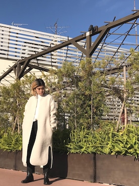 「ライナーコート」｜nanakimuraさん（レディース・155cm）の冬コーディネート