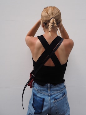 「MM6」｜nanakimuraさん（レディース・155cm）の夏コーディネート