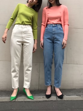 「レイヤードstyle」｜nanakimuraさん（レディース・155cm）の冬コーディネート